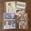 1-4 Grids Multi-Pockets Photo Card Binder Inner Pages A5 Kpop Photocards Sleeves Photo Album Page Protector Cards Sleeve Sheets 