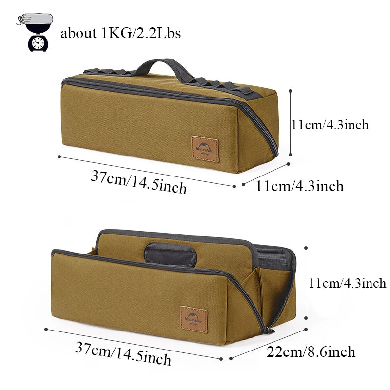 Naturehike Camping Tools Storage Bag Folding Multi-function Accessoires Box Portbale Camping Bags Outdoor Hiking Tool Box