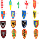 MOC Medieval Accessories Series Building Blocks Military Army Soldier Armour Shield Helmet Sword Crown Weapon Knight Bricks Toys