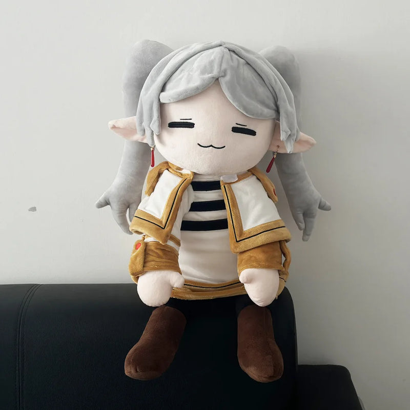 Frieren Beyond Journey's End Cartoon Plush Toy Anime peripheral Soft Stuffed Doll Anime Fan Collectibles Kids for Holiday Gift