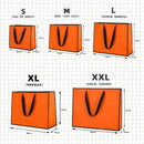 5 Pcs Custom Logo Gifts Package Bags For Jewelry Cosmetic Package Bags High Quality Wedding Gifts Package Paper Bags