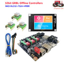 grbl 32 bit CNC shield controller ESP32 WIFI MKS DLC32 offline control panel TS24 touchscreen for laser marking machine
