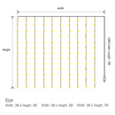 3M LED Curtain Lights with USB Remote Control Fairy Garland Lamp for Wedding Birthday New Year Party Decor Holiday Gift