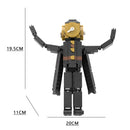 2024 Strengthen Skibidi New A Series of Toilet Man Drill Male Titan Man Female TV Personality Building Blocks Set Toys For Gift