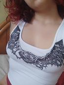 Goth Dark Casual Animal Print Fashion Women's Tops Summer Bodycon 2023 Basic Streetwear Hot Night Club U-Neck Crop Top Backless