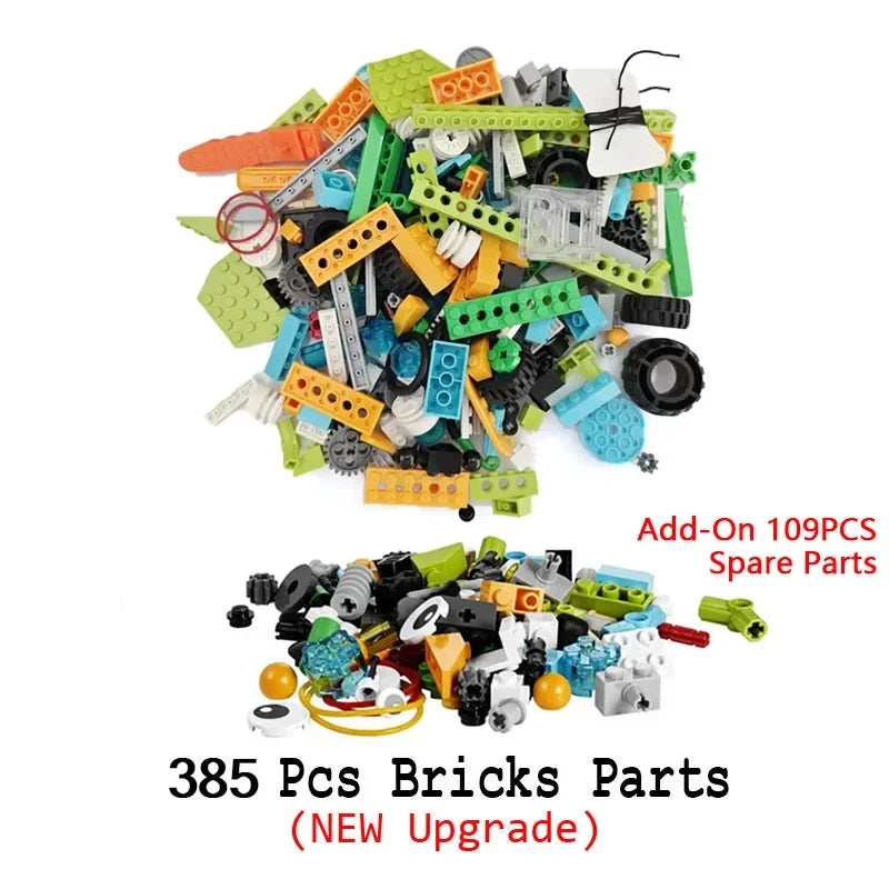 WeDo 3.0 Power Functions Electric Motors Tilt / Motion Sensor Electric Hub fit 45300 45302 WeD 2.0 Core Set Building Toys