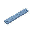 10pcs MOC Compatible Assembles Particles Plate 3666 1x6 for Building Blocks DIY Educational High-Tech Spare Compatible Toys