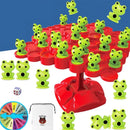 Montessori Math Toy Balancing Board Puzzle For Children Frog Balance Tree Educational Parent-child Interaction Tabletop Game Toy