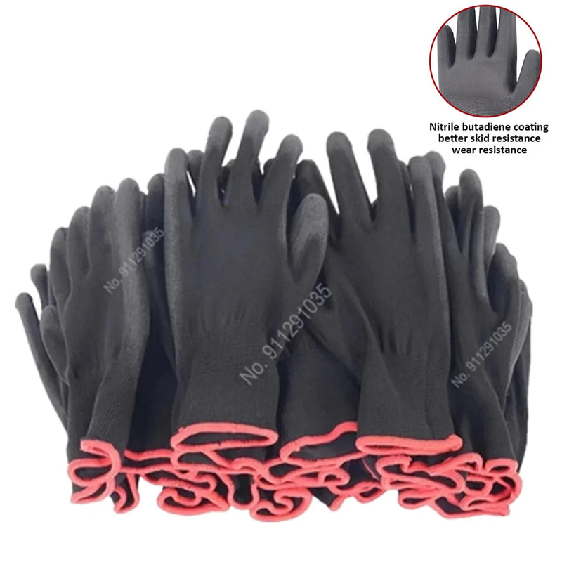 Polyurethane GlovesSafety Work GlovesRepair GlovesPalm Coated GlovesCarpenter Repairman Supplies