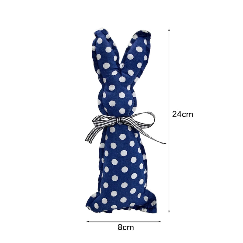 1pc Easter Rabbit Doll Toys Bunny Cloth carrot Cute for Easter Home Party Decoration Supplies Kid Gift Favor Doll Ornament 2024