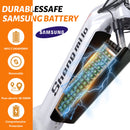 Shengmilo MX06 48V17.5AH 26 Inch 3.0 Fat Tyre City Electric Bike Men's E-Mountain Ebike Snowmobile e bike 1000W Bafang motor