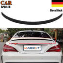 MagicKit FOR MERCEDES-BENZ CLA W117 C117 AMG STYLE REAR TRUNK BOOT SPOILER GLOSS BLACK