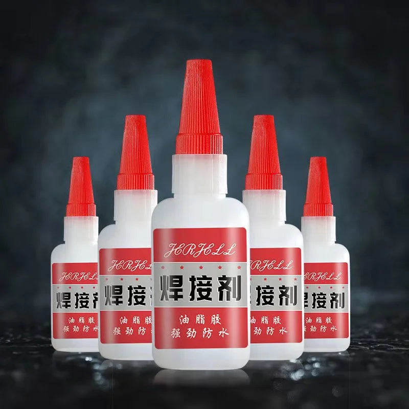 1PC 20/50g Tik Tok Same Paragraph Universal Welding Glue Plastic Wood Metal Rubber Tire Repair Glue Soldering Agent Super Glue