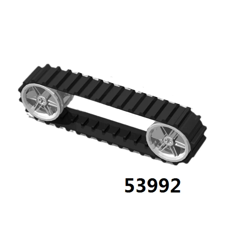 Tracks and Wheels Pack for Lego x1681 53992 13972 Compatible Legoeds Building Blocks Crawler MOC Technical Puzzle Assembly