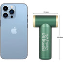 100000RPM KICA Jetfan 2 Air Blower Portable Turbo Fan Compressed Air Duster Wireless Computer Keyboard Cleaner for PC Car Camera