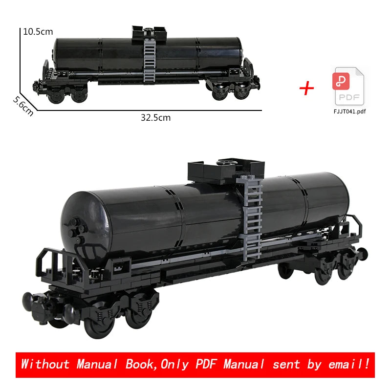 MOC City Creative Idea Technical Train Base Wheel Carriage Building Blocks Bricks Assembled DIY Toys for Kids Christmas giftS