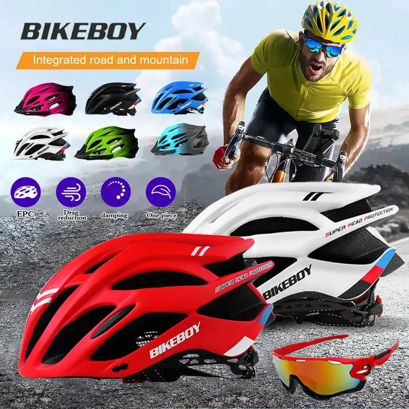 Cycling Helmet Bike Helmet Ultralight Safety Caps Helmet MTB Road Bicycle Helmet Riding Equipment for Man Women Cycling Helmets