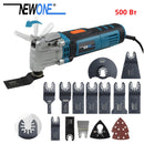 120V/230V 600W Quick Release/Change Oscillating Tool Multifunctional Electric Trimmer Saw DIY Home Improvement Tool Renovator