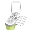 Paint Brush Cleaner Washer Multifunction Painting Brush Basin Holder and Organizer width Tray Palette Lid Cleaning Bucket Art To