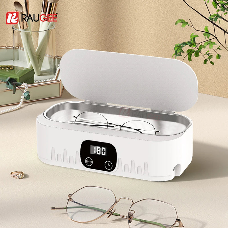 Glasses Ultrasonic Cleaner Jewelry Ultrasound Cleaning Machine High Frequency Ultrasonic Cleanser For Glasses Jewelry Washing