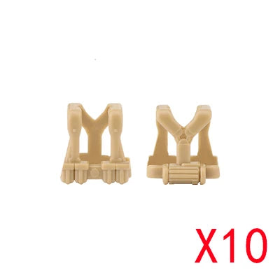 WW2 Military Building Blocks Mini Bricks Solider Figures Gifts Weapon Equipment Accessories USA Greman Vests Armor Toys For Kids