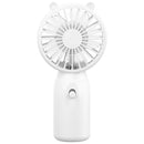 Travel Portable Fan Handheld Mini Fan AA-Battery Powered Super Mute Cooling Fan