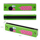Wooden Harmonica Children Day Gift Birthday Party Favors Cartoon Pattern Lovely Noise Making Gathering Parties Instruments TMZ