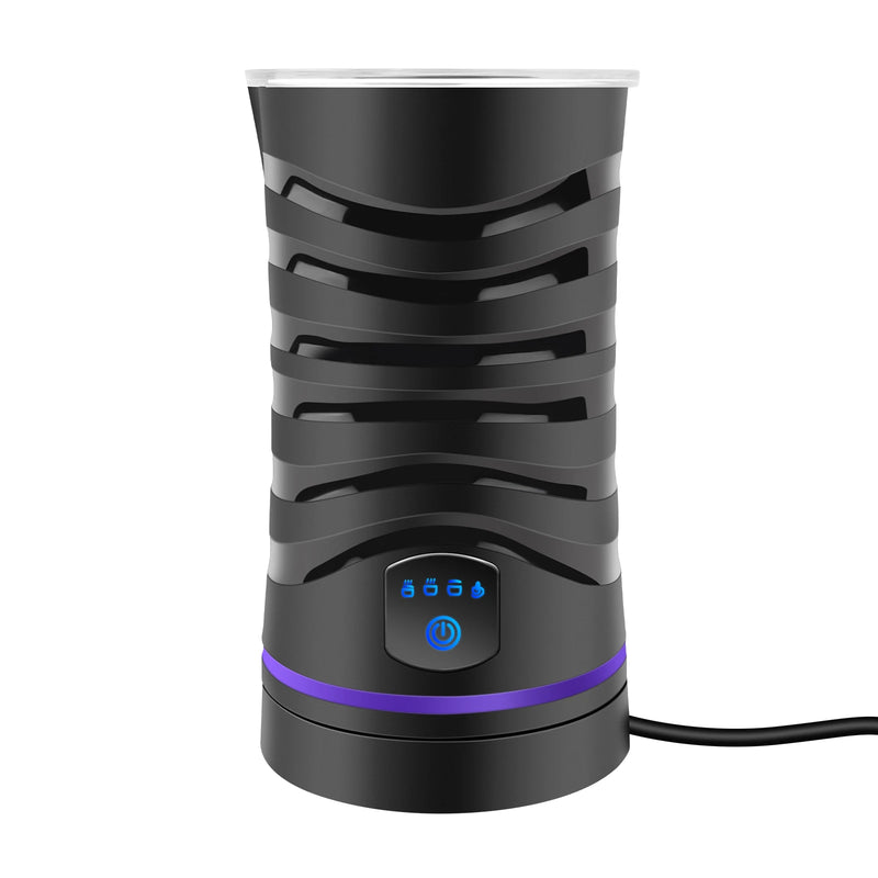 4 in 1 Automatic Milk Frother Electric, 600ml Capacity Hot & Cold Milk Foamer, Silent Operation for Coffee Cappuccino Chocolatte