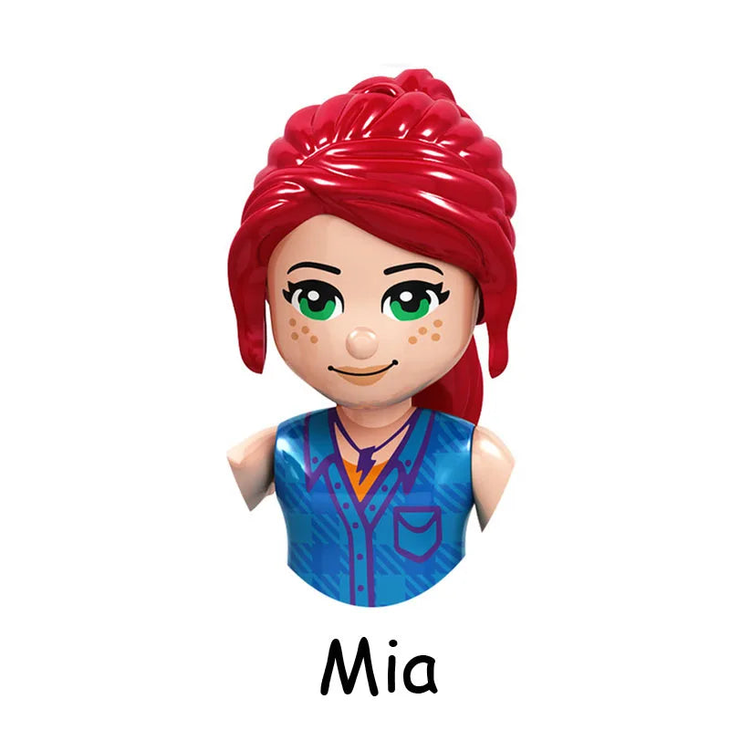 SLUBAN Girl Princess Royal Carriage Wagon Horse Racing Party Model Building Blocks Enlighten Action Figure Toys For Children