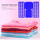 Quick Clothes Plastic Folding Board Household T Shirts Adult Kids Adjustable Cloth Holder Organziers for Home Quick Storage Tool
