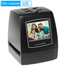 35/135mm Protable Negative Film Scanner 2.4Inch LCD Screen Slide Film Converter Support Editing & Sharing for Old Film To JPEG