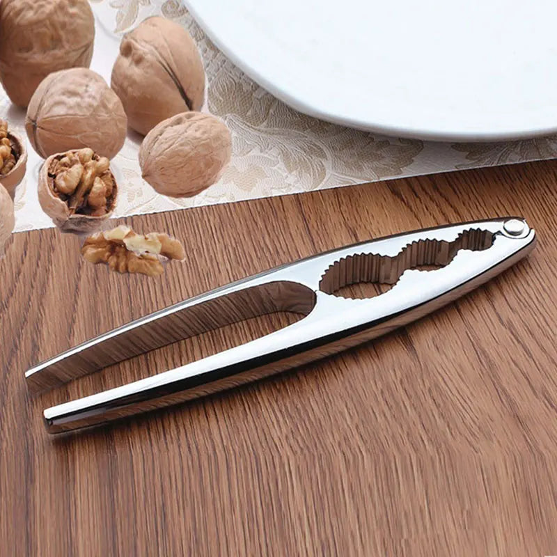 Aluminum Nutcracker Home Walnut Clip Nut Cracker Tool Walnut Plier Opener Remover Shell Clip Kitchen Accessories Casse Noisette