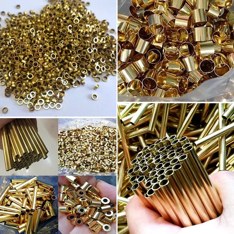 Brass pipe 1mm wall thickness 3-32mm OD brass tube 300mm length Straight tubing outer diameter modeling rod cutting DIY