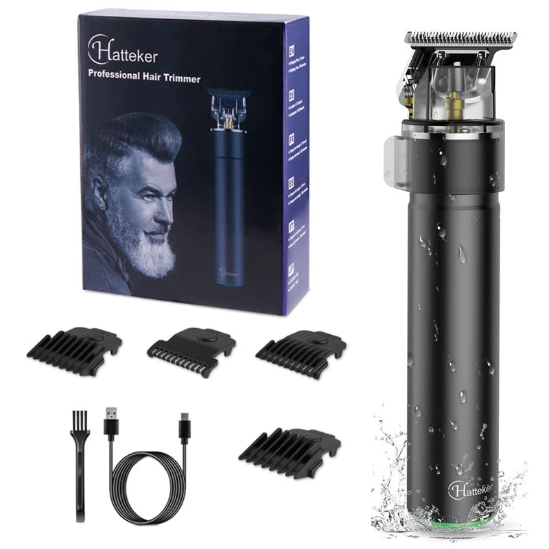 Professional Corded Cordless Can Be Zero Gapped Hair Trimmer For Men Electric Hair Clipper Beard Rechargeable Hair Cutter