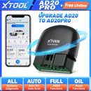 XTOOL Advancer AD20PRO All System Car Diagnostic Tools Full OBD2 Scanner Battery Check Oil Reset Read/Clear Code Free Update