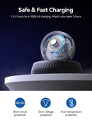 NEWDERY Portable Wireless Magnetic Fast Charging Station for Apple Watch Series 10/9/8/7/6/5/4/3/2/1/SE/Ultra 2/1 With C Cable