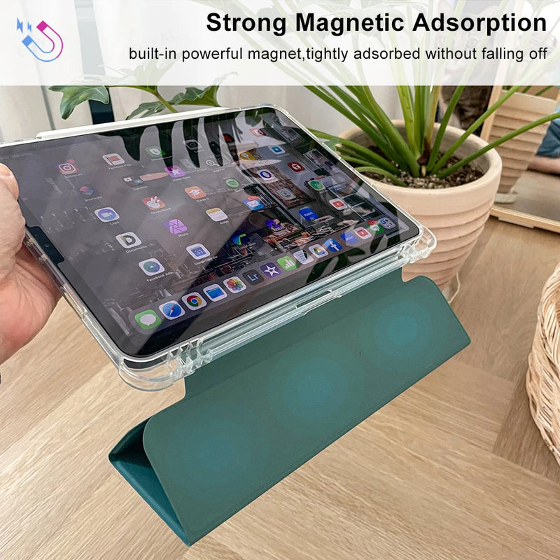 For iPad 10th Gen Case 2022 Funda iPad Pro 11 13 M4 2024 M2 iPad Air 13 11 Air 5 4 iPad 9th 8 7 Generation Pro 12.9 Mini 6 Cover