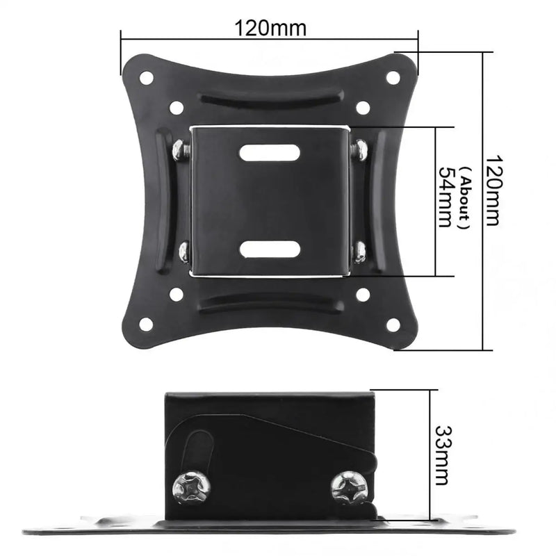 14-26 Inch TV Mount Wall-mounted Tilt Flat Panel Bracket Universal TV Holder LCD LED Monitor Frame VESA Stand for 75/100mm Pitch