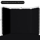 SH Green Screen 2.4X4M Collapsible Chroma Key Backdrop Wrinkle-Resistant Fabric Ultra-Quick Setup background removal for Stream