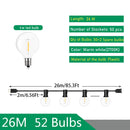 G40 Outdoor String Lights LED Party Garland Dimmable Globe Bulbs Fairy Lamp For Street Patio Garden Camping Terrace Decoration