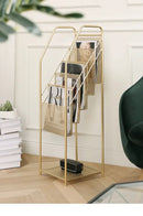 Bookshelf Landing Living Room Corner Multilayer Bookshelf Simple Modern Bookshelf And Magazine Shelf