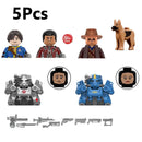MY701-705 Bos Brotherhood of Steel T-60 Power Armor Cooper Howard Lucy MacLean Radiation Building Block Mini Action Figure Toys