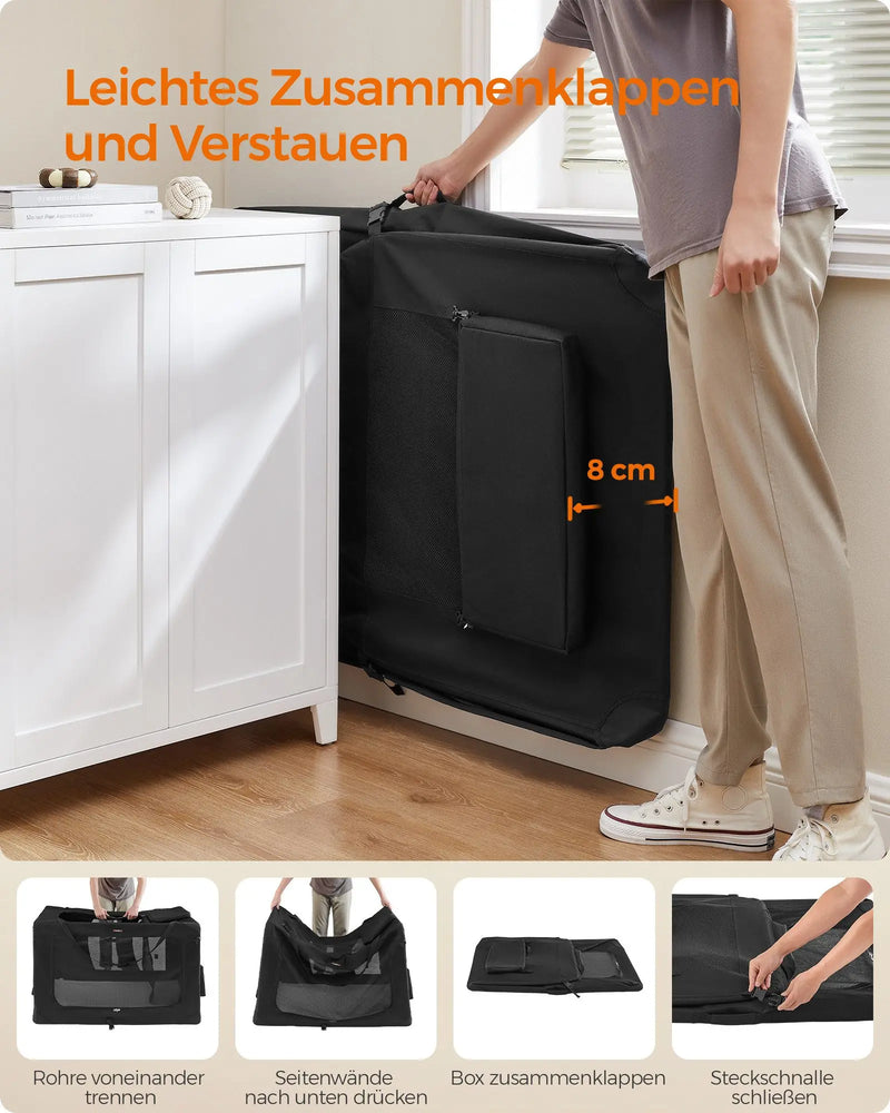 FEANDREA Animal transport bag up to 50.00 kg to 50.02 kg XXL Oxford fabric mesh fabric