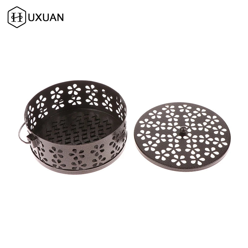 Portable Mosquito Coil Tray Holder Home Insect Repellent Anti-fire Sandalwood Incense Burner Box Anti-Mosquito Supplies