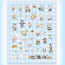 Cat Stickers Arsene Korean Replacement Ins Cartoon Guka Pocket Sticker DIY Guben Material Cute Stickers
