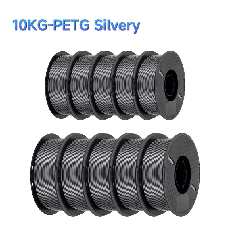 10/5kg PETG Filament For 3D Printer Plastic Material 22LBS 1.75mm Non-Toxic Eco-Friendly PETG 3D Filament Consumables for Ender