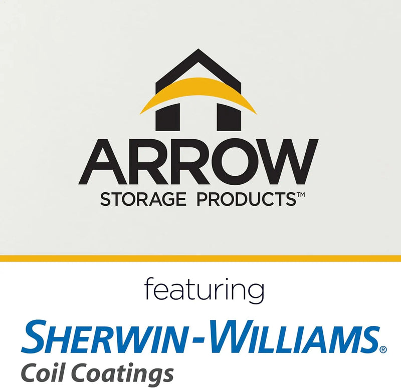 Arrow 20' X 9' One-Sided Carport Enclosure Wall Kit For 7' Or 9' Carports, Heavy-Duty Galvanized Steel Carport Enclosure Panel,