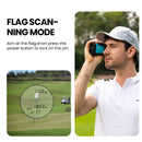 Mileseey PF210 600M Yd Golf Laser Rangefinder Mini Golf Rangefinder Sport Laser Measure Distance Meter Golf Rangefinder for Hunt
