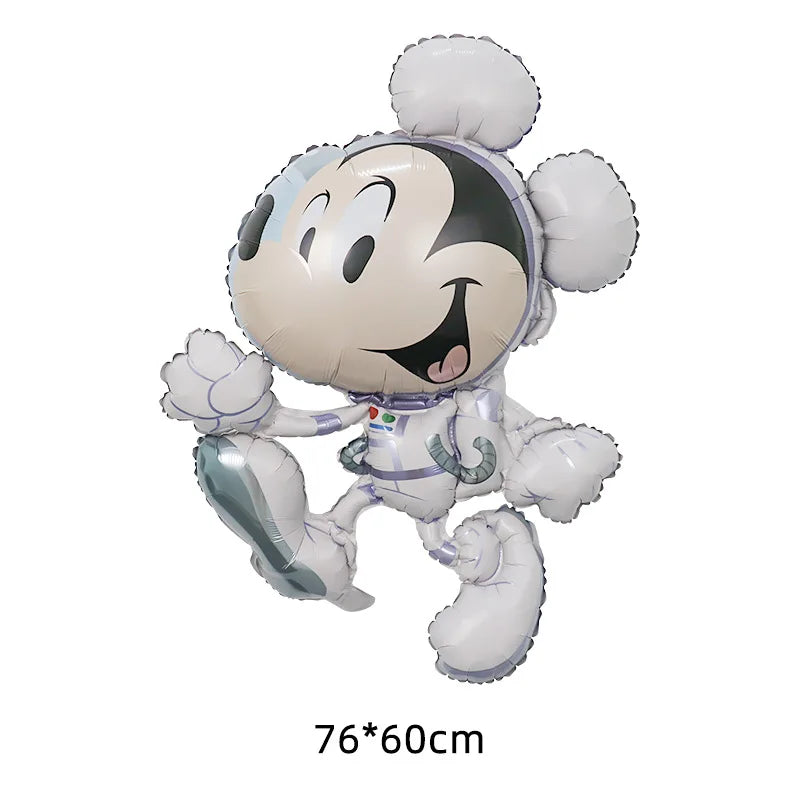 Disney Mickey Minnie Mouse Foil Balloon Baby Shower Birthday Cartoon Mickey Mouse Balloon Party Decoration Air Globos Supplies