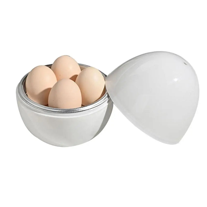 1/4 eggs Microwave Egg Steamer Boiler Cooker Easy Quick 5 Minutes Hard Or Soft Boiled Egg Boiler Kitchen Cooking Tools